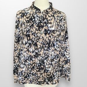 Christopher  & Bank  Womens Size XL Lightweight Corduroy Jacket‎ Shirt Top